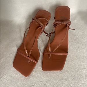 Jeffery Campbell Fluxx Heeled Sandal blush/dusty pink